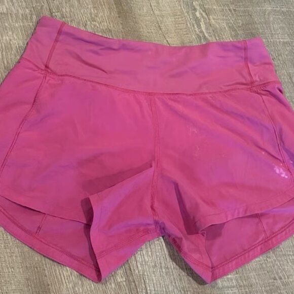 Lululemon Speed Shorts Size 4 - Picture 2 of 4